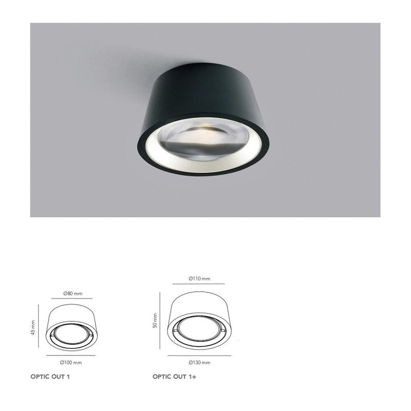 LIGHT POINT OPTIC OUT 1 NERO
