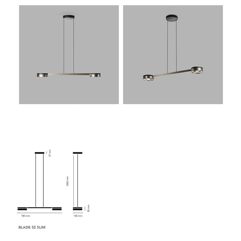 LIGHT POINT BLADE S2 SLIM 2700-6500K
