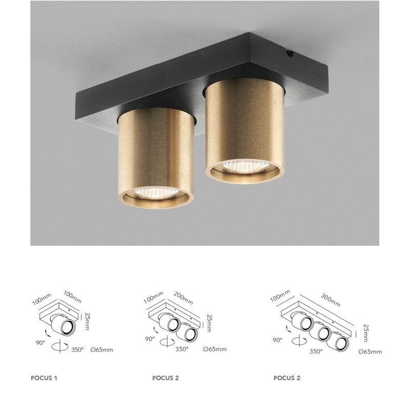 LIGHT POINT FOCUS 2 2X6W LED IP20 2700K