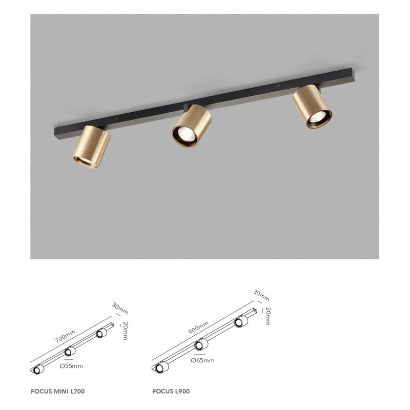 LIGHT POINT FOCUS L900 3X6W LED IP20 2700K