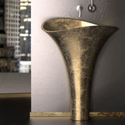GLASS DESIGN FLOWER EVOLUTION LAVABO FREESTANDING
