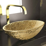 GLASS DESIGN ICE OVAL LUX XL LAVABO