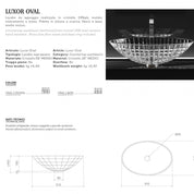 GLASS DESIGN LUXOR OVAL WASHBASIN