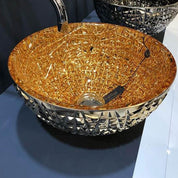 GLASS DESIGN ICE 34 LUX LAVABO