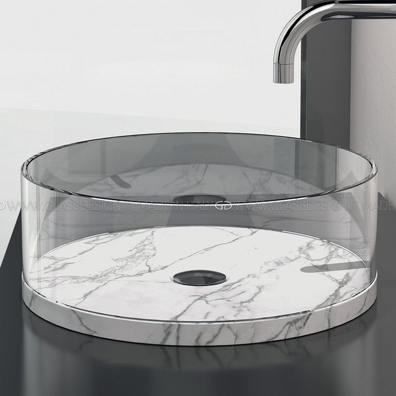 GLASS DESIGN XTREME MARBLE SMALL LAVABO