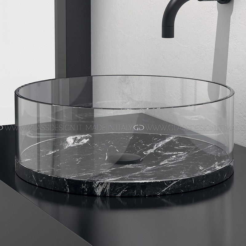 GLASS DESIGN XTREME MARBLE SMALL LAVABO