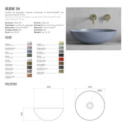 GLASS DESIGN SLIDE 34 LAVABO