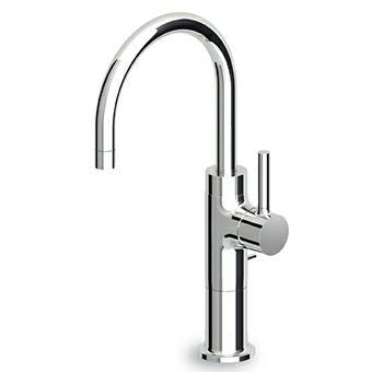 ZUCCHETTI PAN MIX MONOCOMANDO LAVABO CON PROLUNGA, BOCCA GIREVOLE, AERATORE E SCARICO