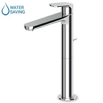 ZUCCHETTI NIKKO MIX MONOCOMANDO LAVABO BOCCA ALTA, CON AERATORE E SCARICO