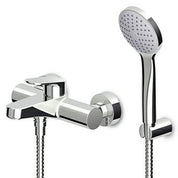 ZUCCHETTI NIKKO MIX MONOCOMANDO VASCA/DOCCIA ESTERNO, CON DEVIATORE, AERATORE E COMPLETO DOCCIA