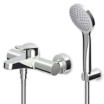 ZUCCHETTI NIKKO MIX MONOCOMANDO VASCA/DOCCIA ESTERNO, CON DEVIATORE, AERATORE E COMPLETO DOCCIA