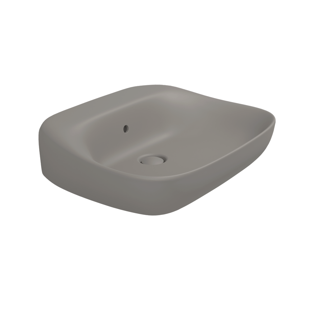 FLAMINIA FLUO 60 LAVABO DA APPOGGIO E PARETE