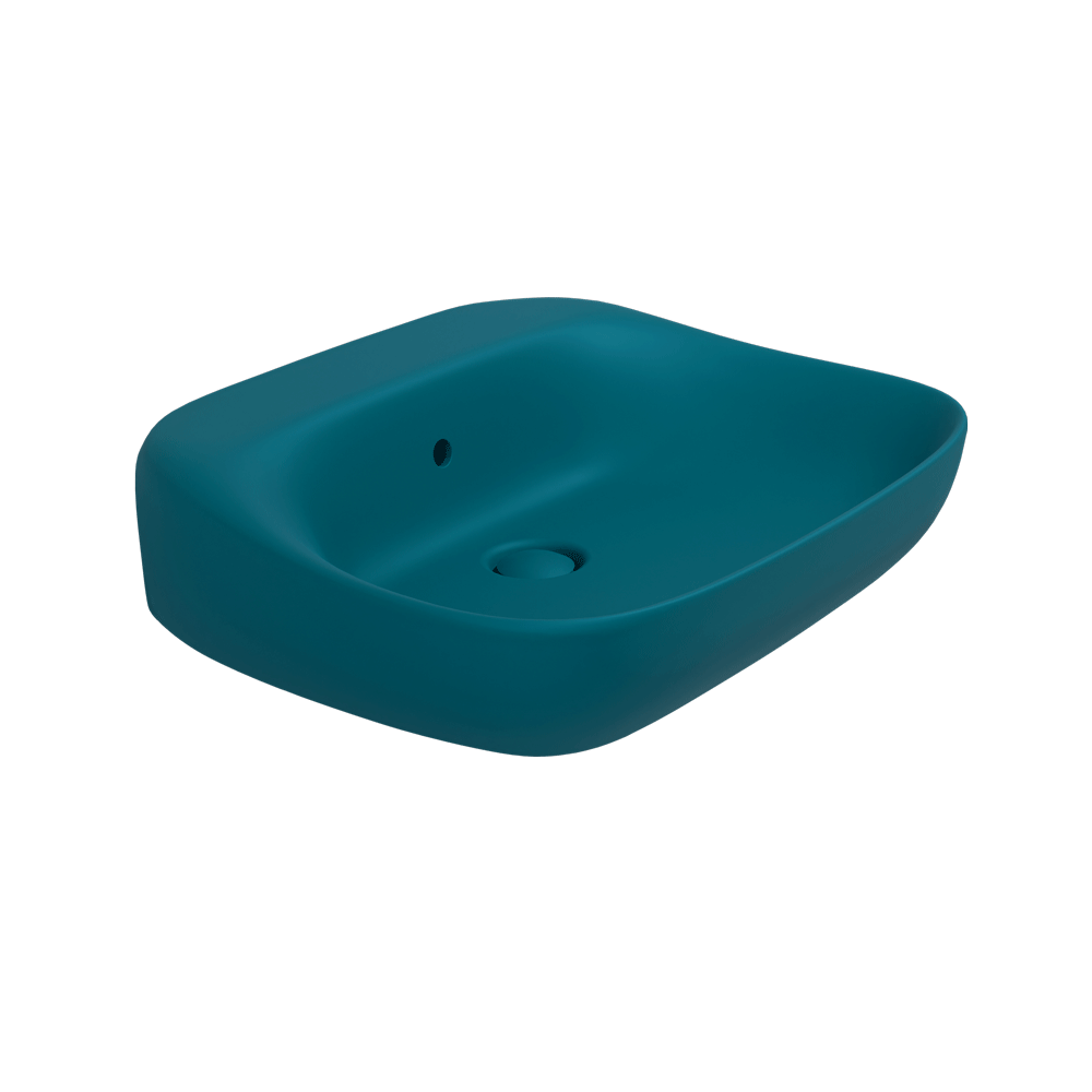 FLAMINIA FLUO 60 LAVABO DA APPOGGIO E PARETE
