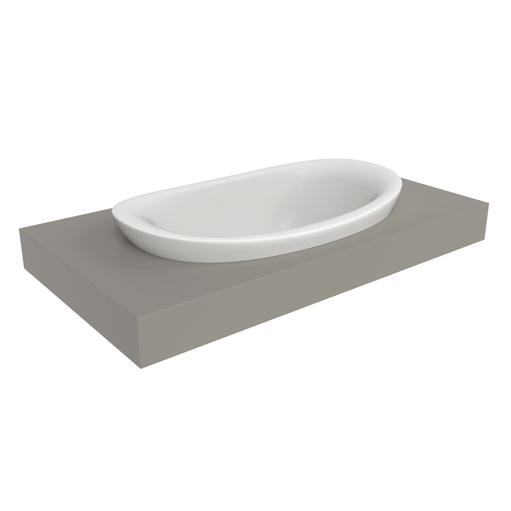 FLAMINIA IO 75 LAVABO INCASSO