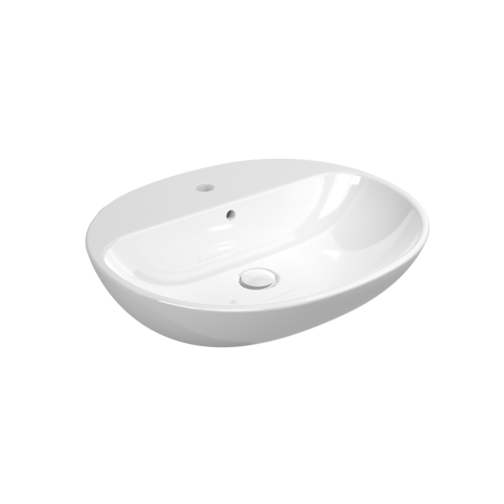 FLAMINIA NUDA 60 LAVABO DA APPOGGIO-SOSPESO