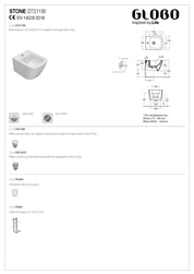 GLOBO STONE BIDET SOSPESO