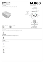 GLOBO STONE BIDET SOSPESO