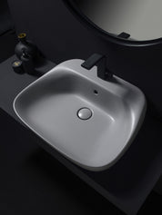 FLAMINIA FLUO 60 LAVABO DA APPOGGIO E PARETE