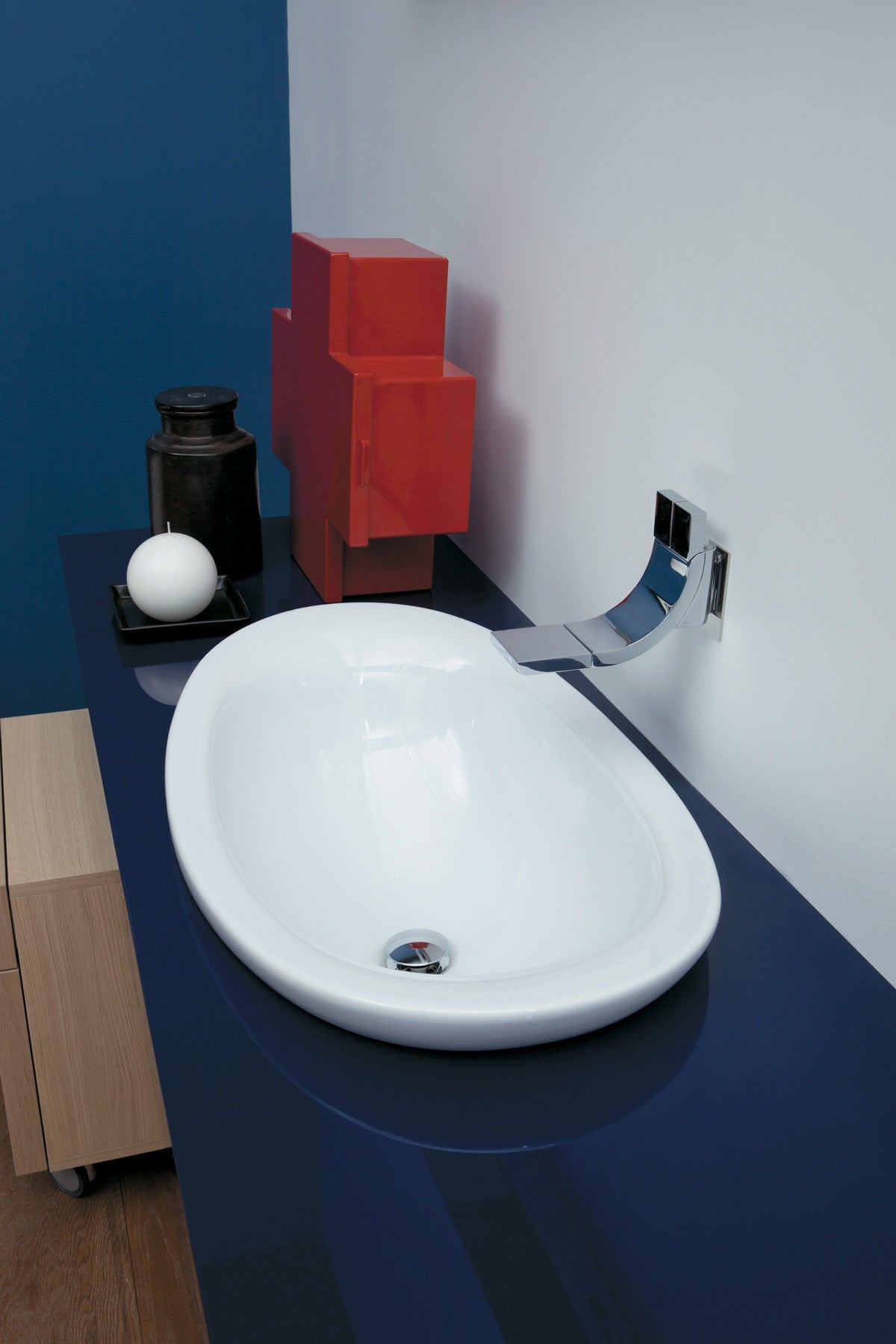 FLAMINIA IO 75 LAVABO INCASSO
