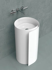 FLAMINIA MONOROLL LAVABO FREESTANDING A PARETE