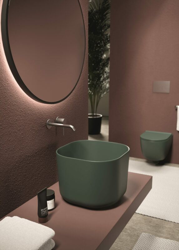 ALICE CERAMICA LAVABO UNICA SQUARE 40X40 H 30