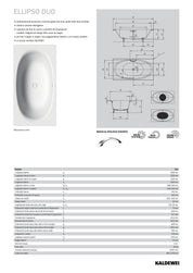 KALDEWEI VASCA ELLIPSO DUO