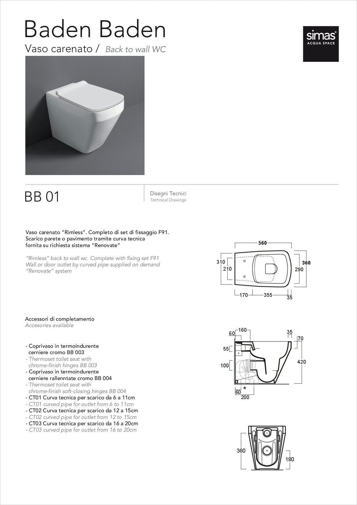 SIMAS VASO BADEN&BADEN