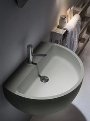 FALPER BOWL LAVABO DA PARETE IN CRISTALPLANT