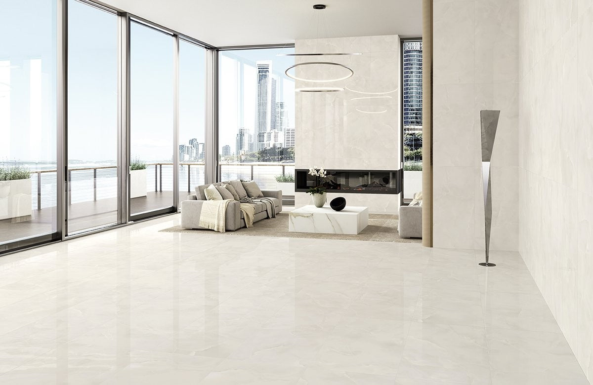 MARCA CORONA GRES PORCELLANATO FOYER PURE REFLEX