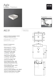 SIMAS AGILE LAVABO 51