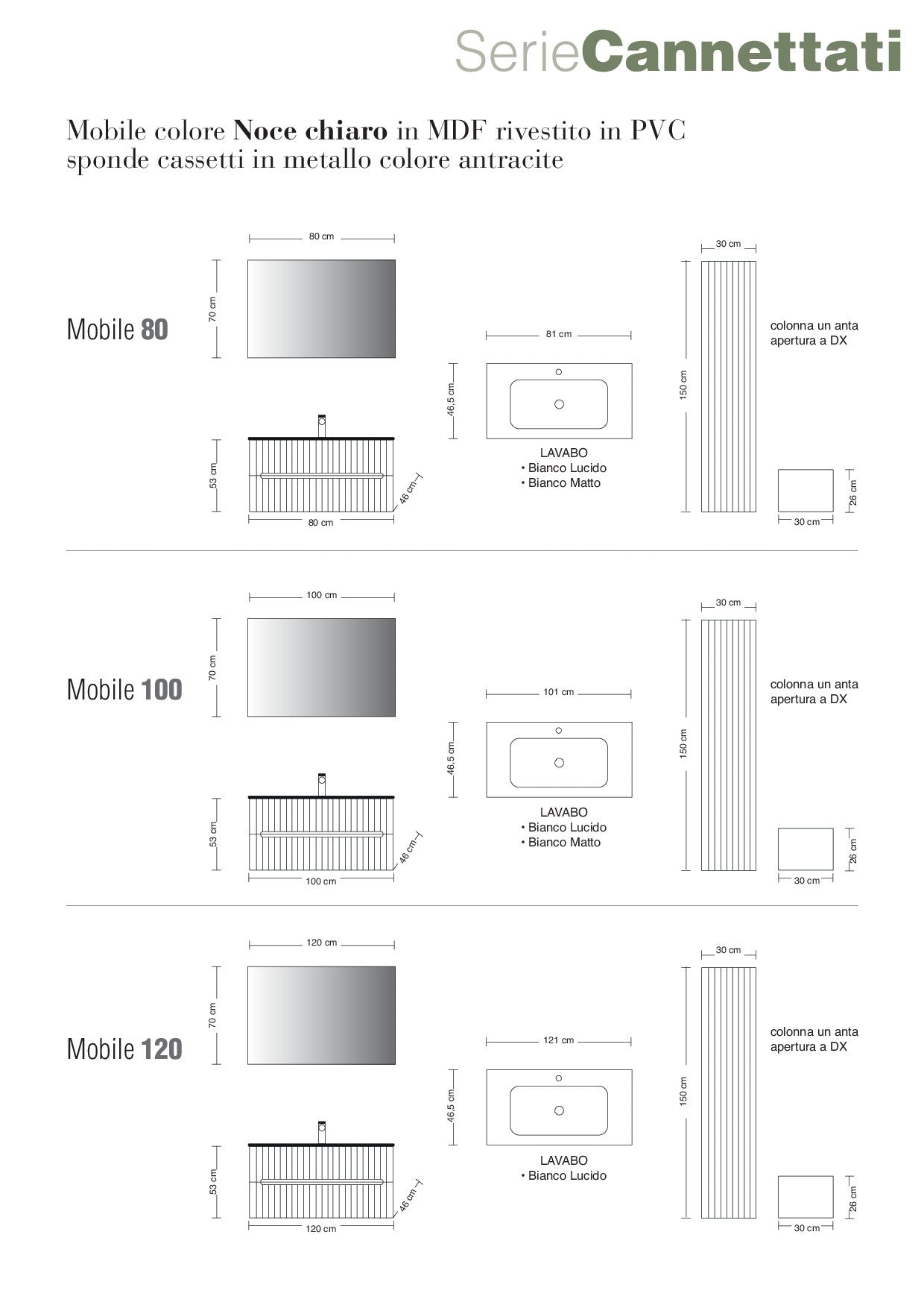 CATALDO SERIE CANNETTATI MOBILE 80