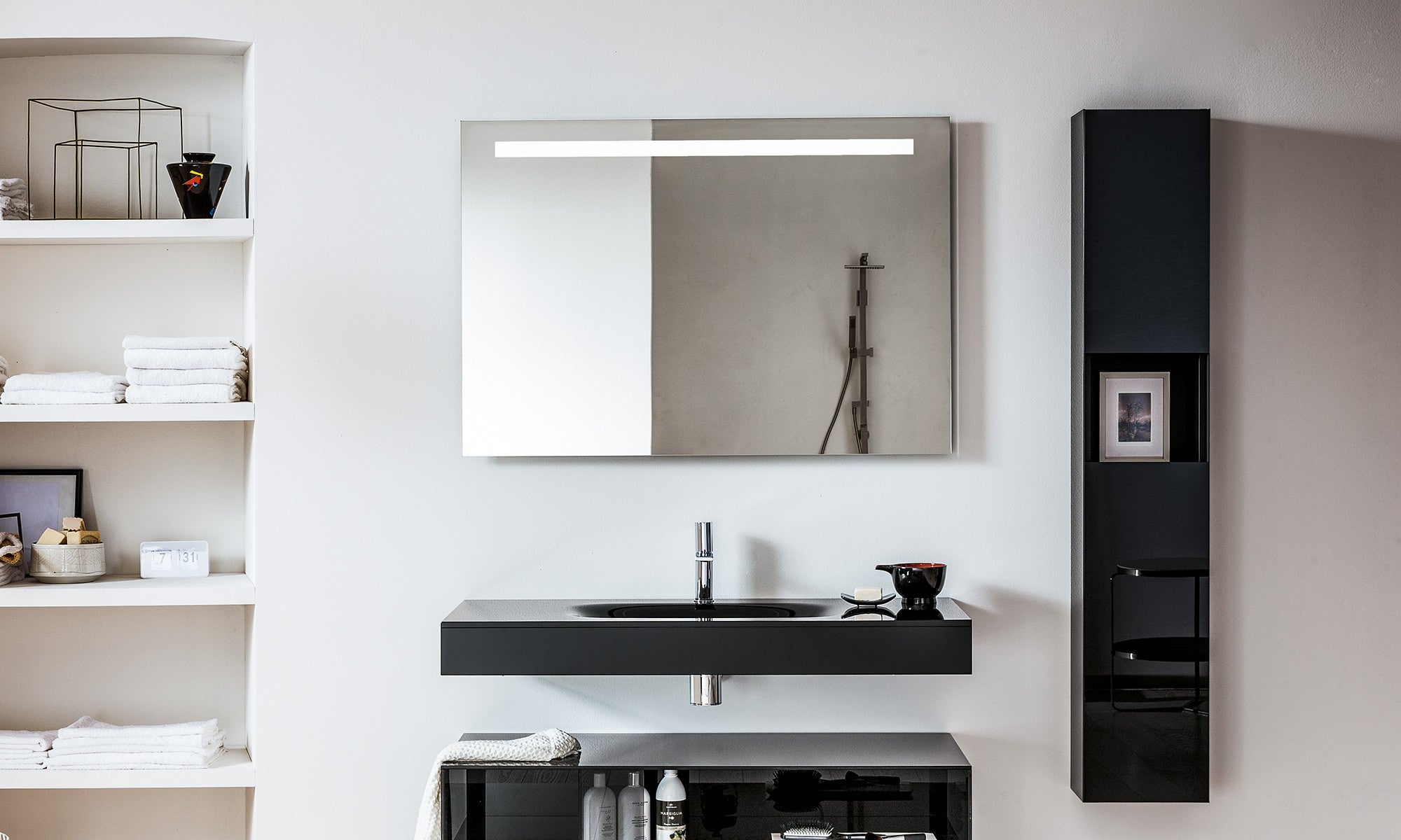 ARTELINEA SPECCHIO FLASH COLLECTION LED BAND+ LED DIFFUSION