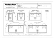ARTELINEA SPECCHIO FLASH COLLECTION LED BAND+ LED DIFFUSION