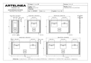 ARTELINEA SPECCHIO FLASH COLLECTION LED BAND+LED DIFFUSION