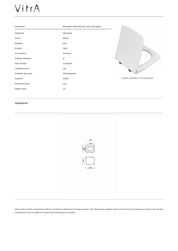VITRA SEDILE SLIM METROPOLE PER VASO IN DUROPLAST