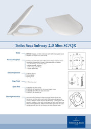 VILLEROY & BOCH SUBWAY 2.0 SEDILE SOFT-CLOSE