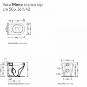 FLAMINIA MENO VASO A PAVIMENTO