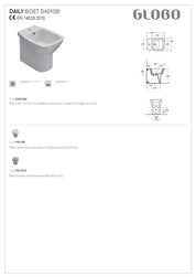 GLOBO DAILY BIDET A TERRA