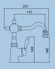 WE ARE IB UNICA MISCELATORE BIDET BRONZO