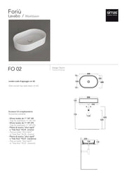 SIMAS FORIÙ LAVABO OVALE