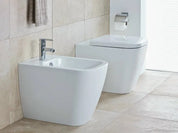 DURAVIT HAPPY D.2 SET VASO A PAVIMENTO C/COPRIWC SOFT-CLOSE + BIDET