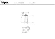 FALPER HANDMADE LAVABO FREESTANDING