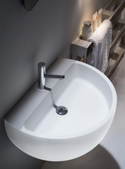 FALPER BOWL LAVABO DA PARETE IN CRISTALPLANT