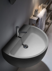 FALPER BOWL LAVABO DA PARETE IN CRISTALPLANT