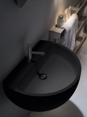 FALPER BOWL LAVABO DA PARETE IN CRISTALPLANT