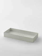 FALPER QUATTRO.ZERO LAVABO IN CRISTALPLANT