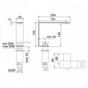 TREEMME 5MM MIX MONOCOMANDO LAVABO 146