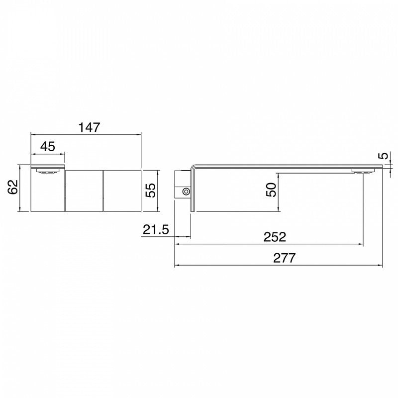 TREEMME 5MM GRUPPO LAVABO A MURO 252