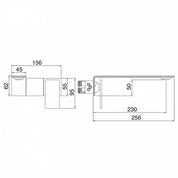 TREEMME 5MM MIX LAVABO A INCASSO 230