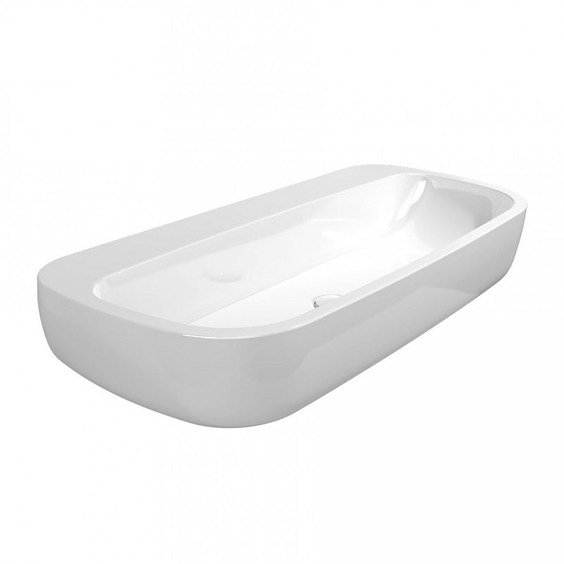 FLAMINIA MONÒ 100 LAVABO DA APPOGGIO-PARETE